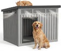 drato large dog house, weatherproof resin large dog, main product view