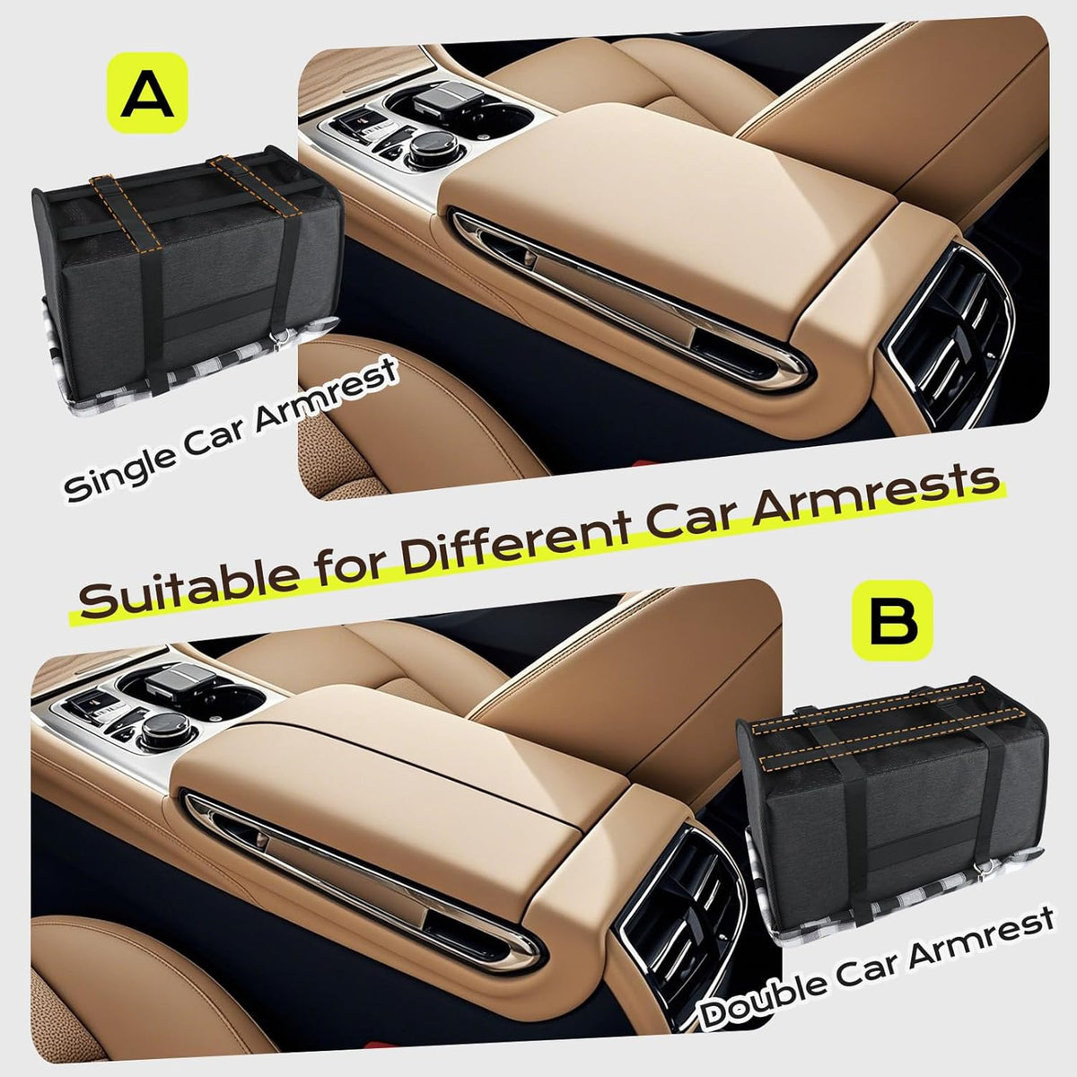 center console dog car seat for small dogs, close-up detail