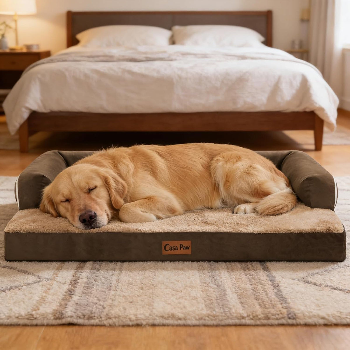 orthopedic washable dog bed for large dogs, 36x27in, view 10