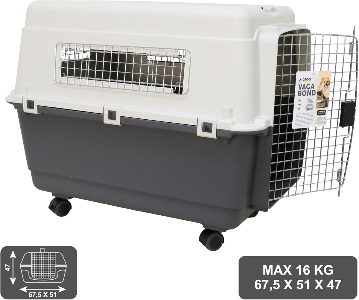 croci carrier vagabond, medium, 67.5 x 51 x shown in use