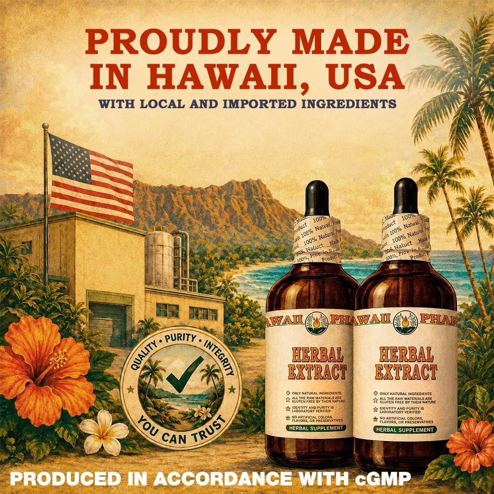 hawaii pharm cleavers aerial parts alcohol-free extract, 32 shown in use