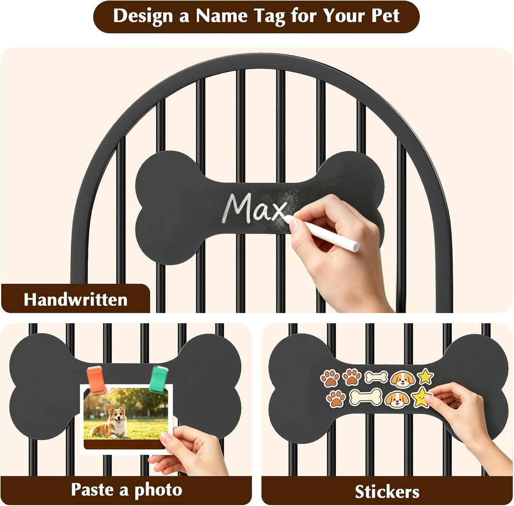 havenlyyouth dog crate furniture, no assembly heavy duty, package contents