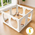 clear acrylic dog playpen indoor with toy &, main product view
