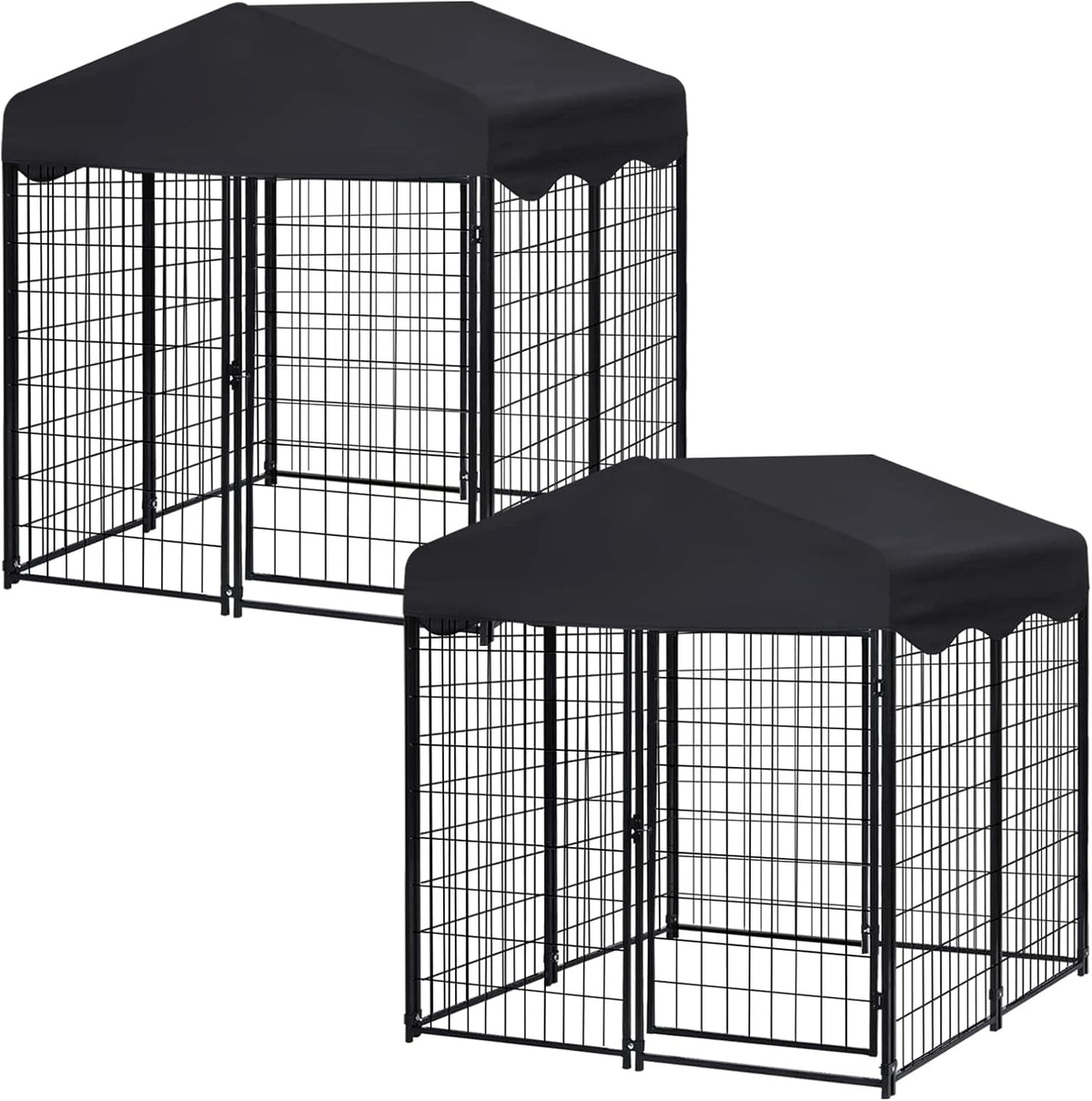 dog kennel outside, 4.5' x 4' x 4', main product view