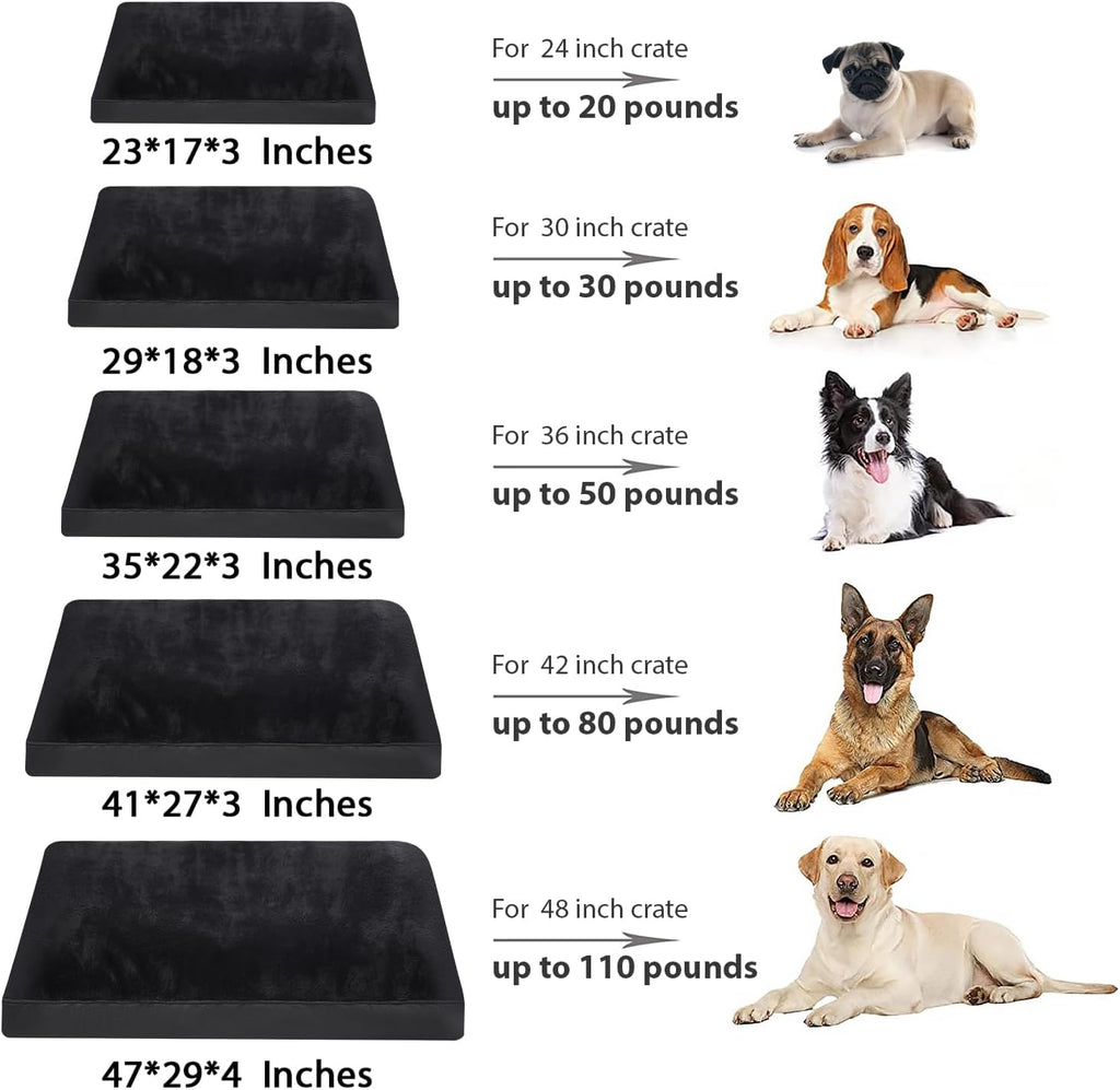 nupida waterproof xl dog bed for crate with, view 9