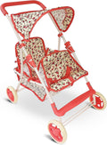 double doll stroller for baby dolls & twin, main product view