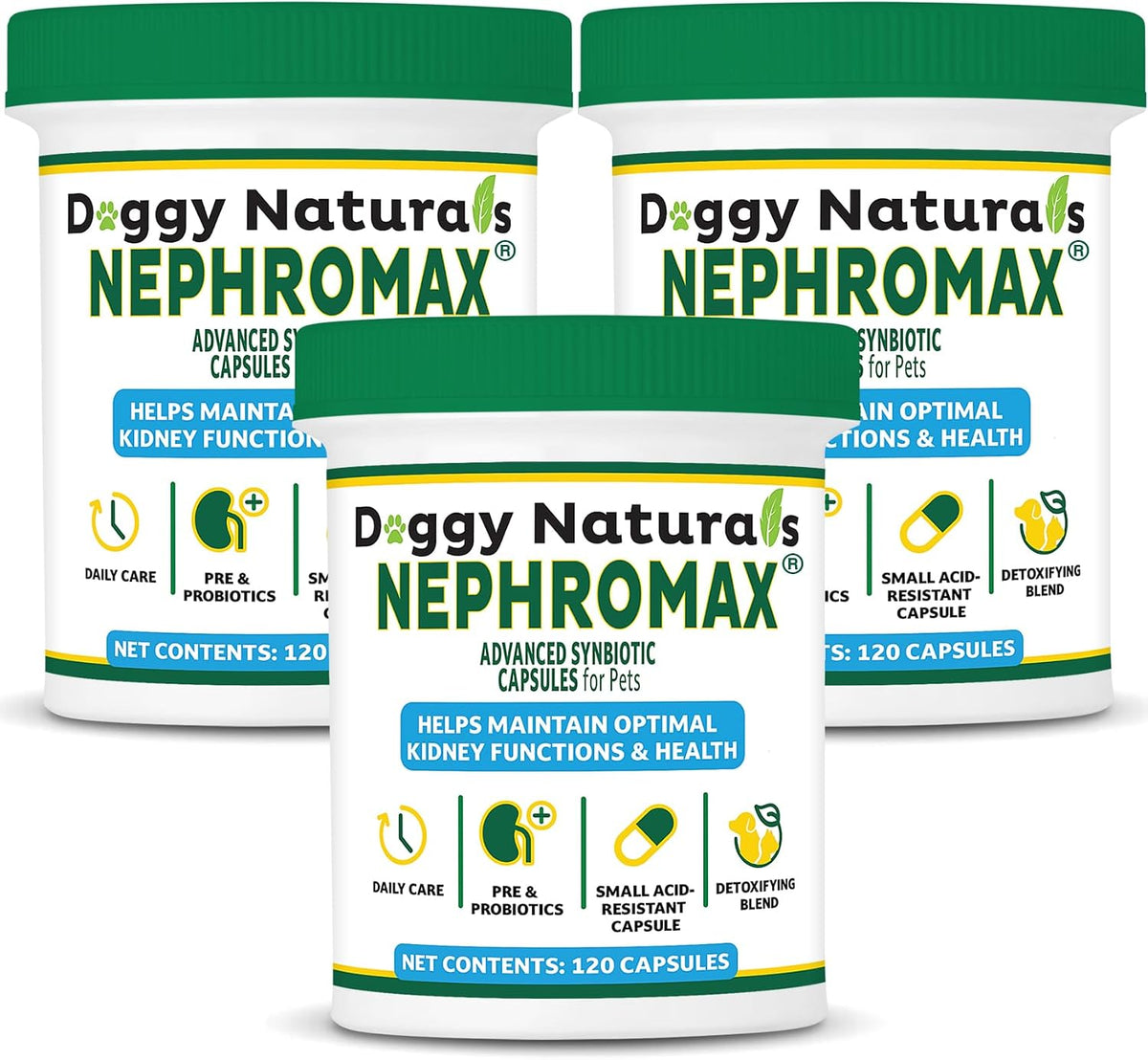nephromax™ kidney support supplement synbiotic - 36 billion, main product view