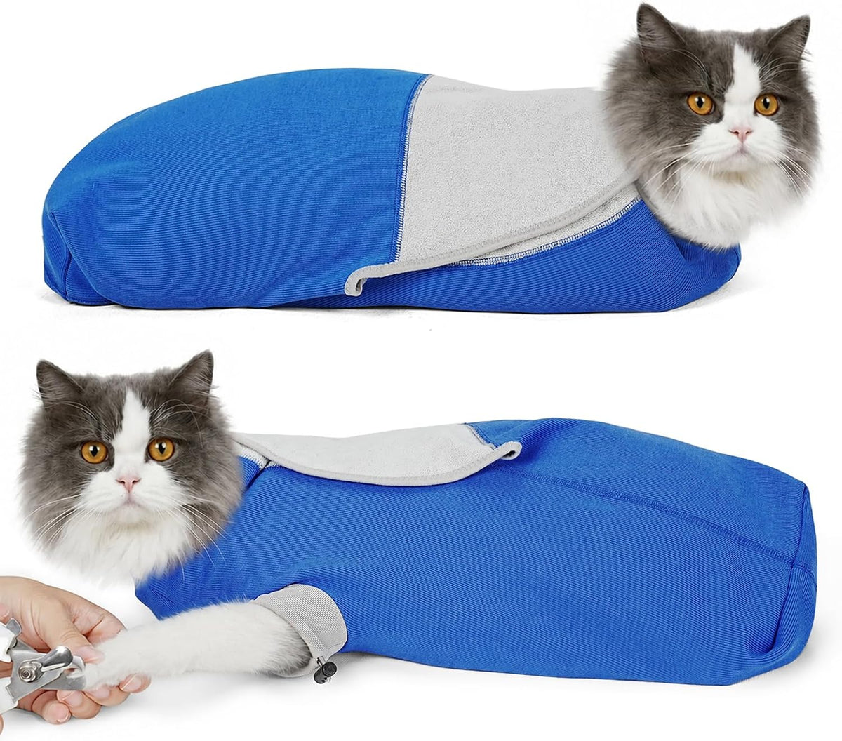 cat wrap for cutting nails, self-adhesive cat nail, main product view