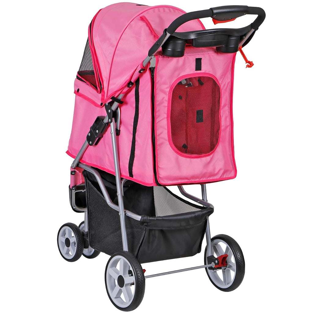 foldable pet stroller for cats and dogs 3, package contents
