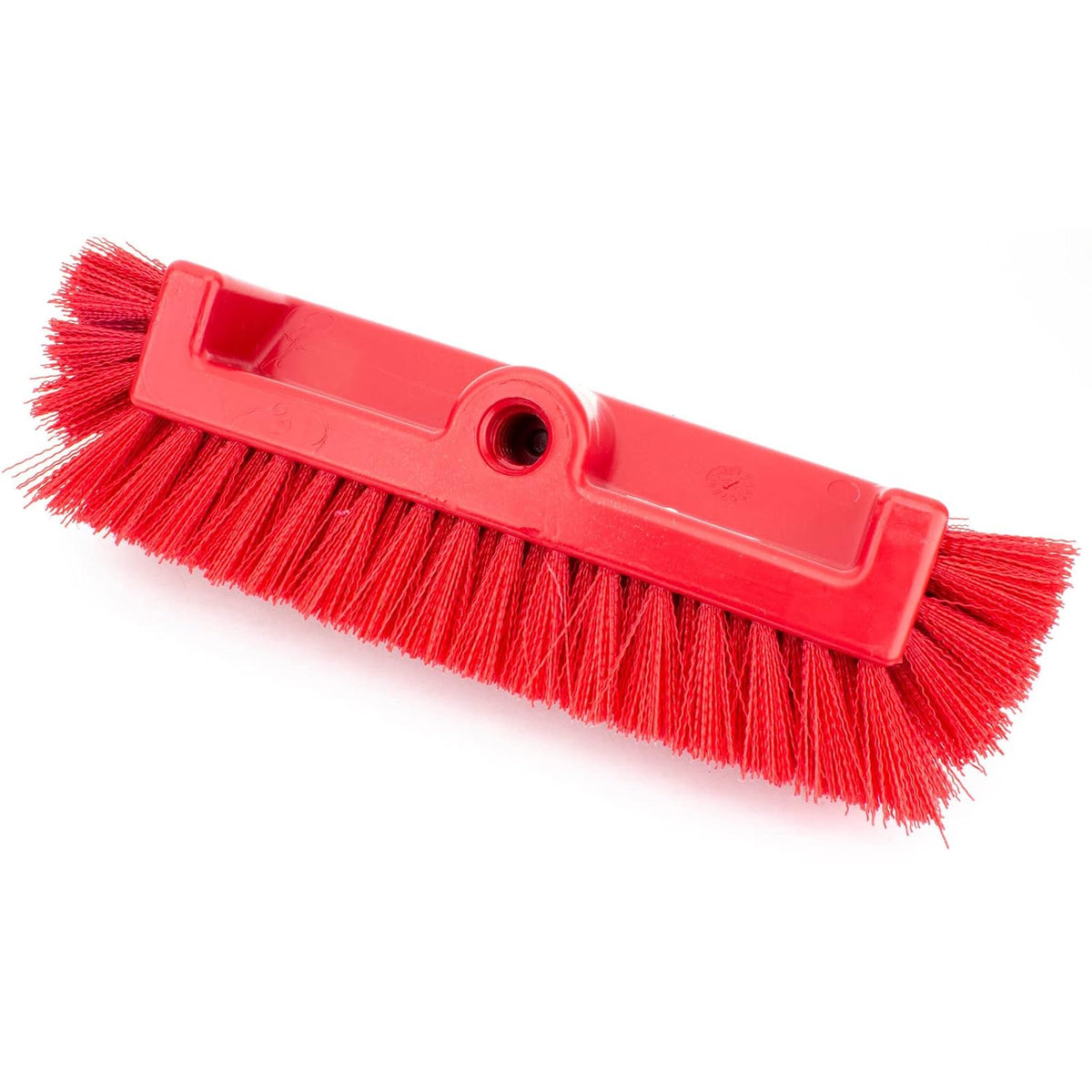 sparta multi-level tile scrub brush 12" wide brush shown in use