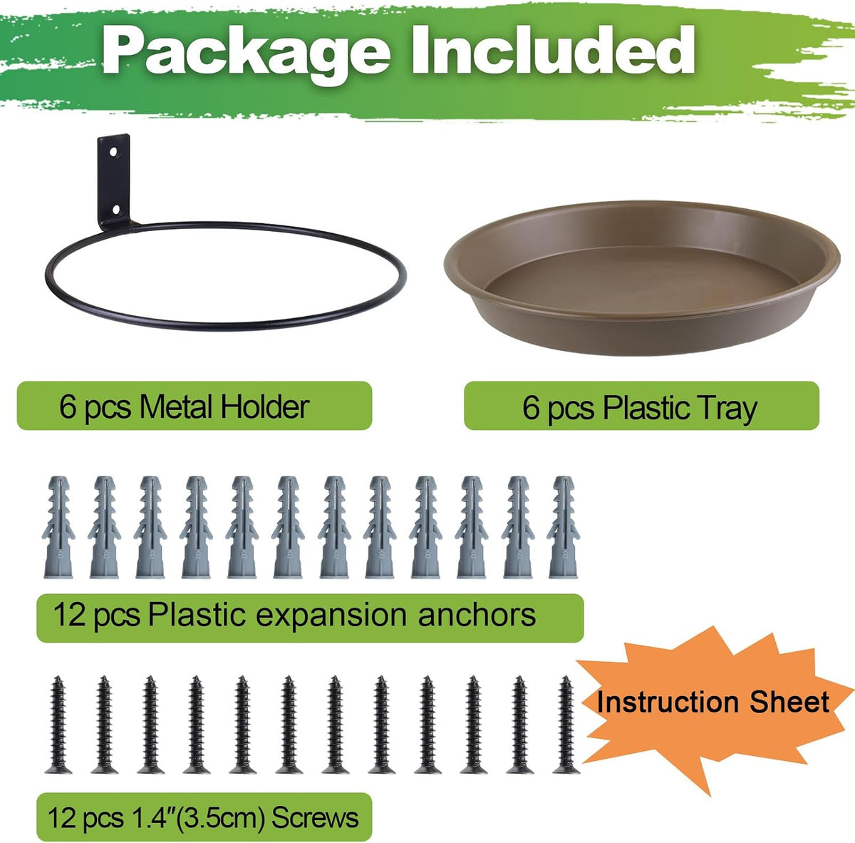 tree mounted bird feeder for fence outside 6 showing dimensions