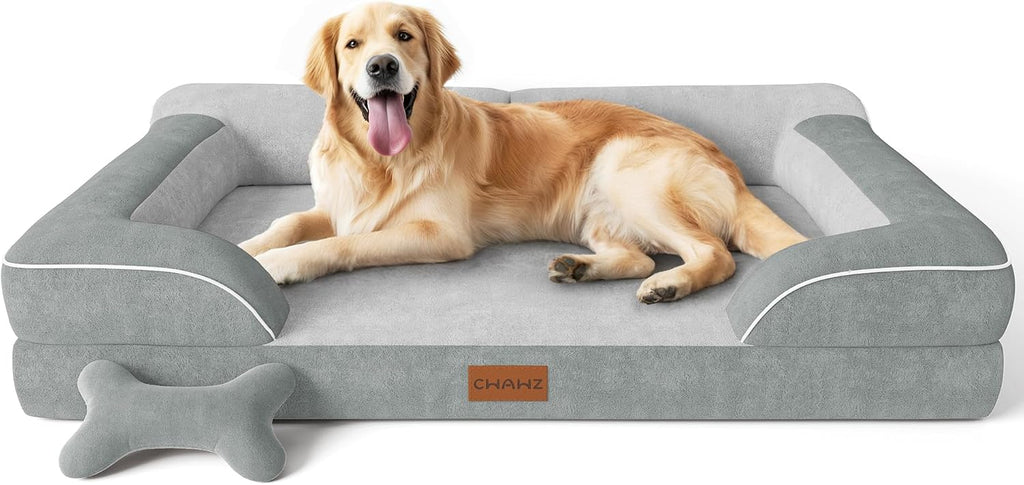 cwawz extra large dog bed, orthopedic dog bed, main product view