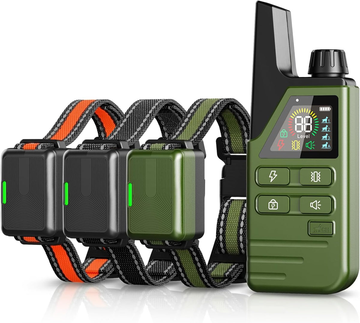 shock collar for 3 dogs, 4200ft remote dog, main product view