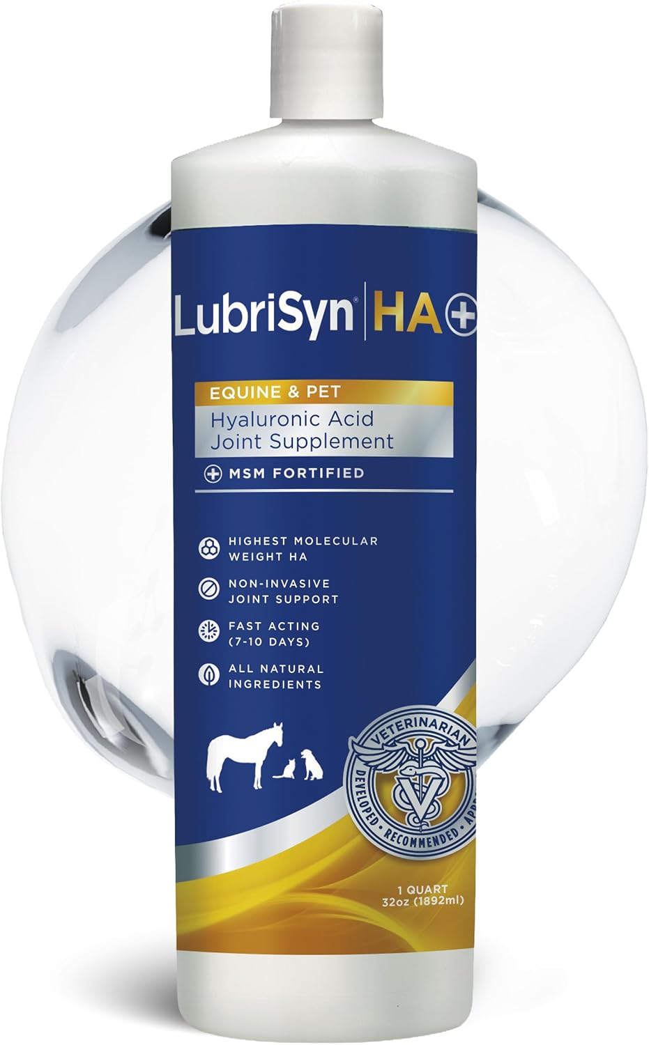 lubrisyn ha hip & joint supplement plus msm, main product view