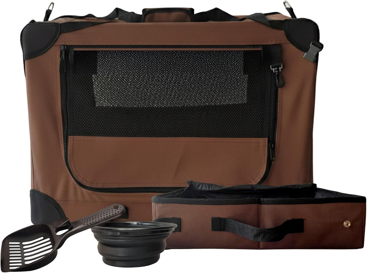 large cat travel carrier – soft sided spacious, main product view