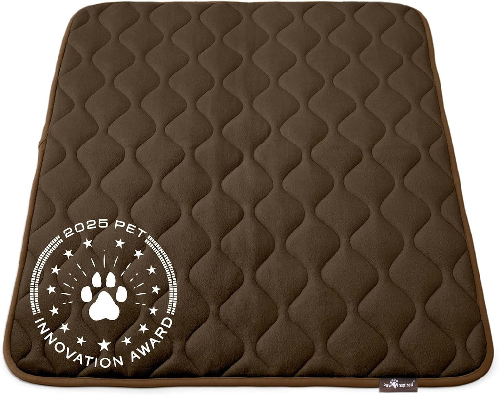 paw inspired washable padded crate mats for dogs, main product view