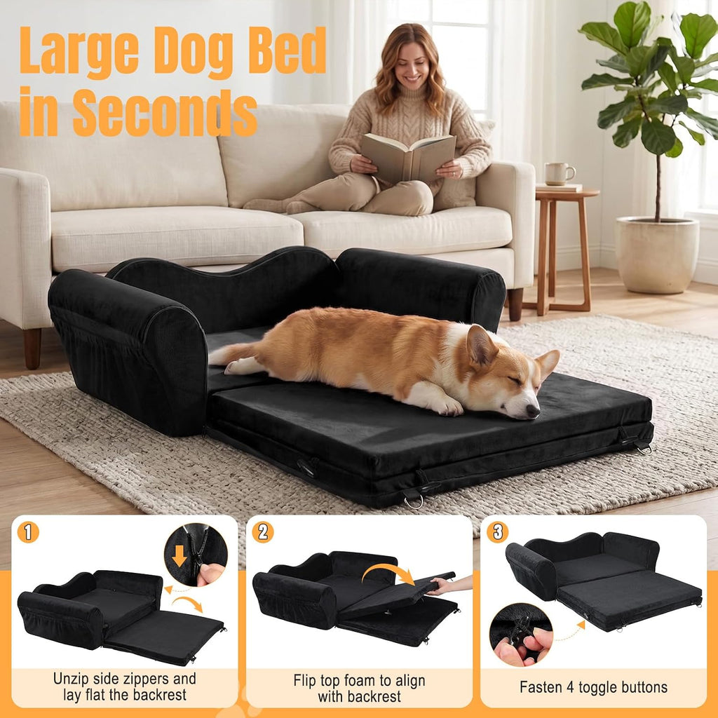 elevated dog car seat for 2 small dogs showing dimensions