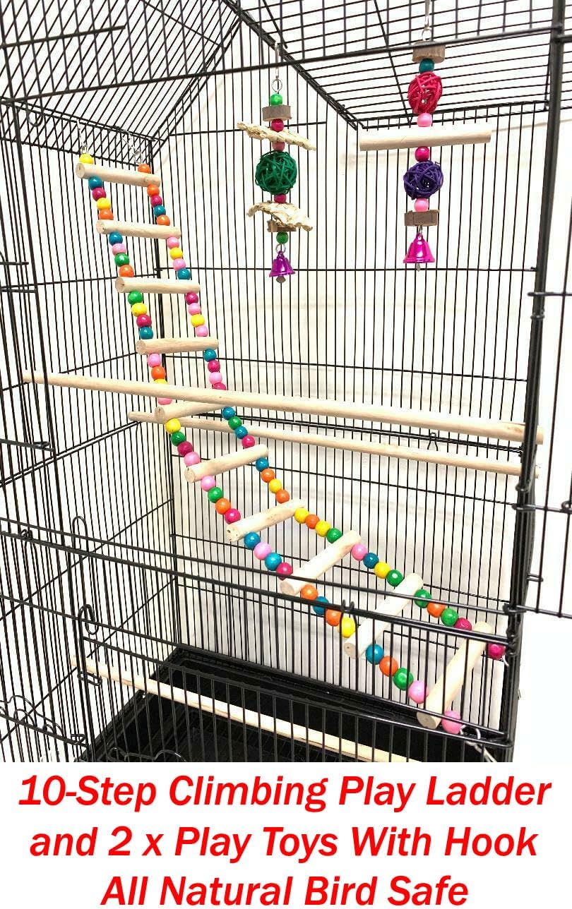 37-inch portable double roof top hanging flight bird, close-up detail