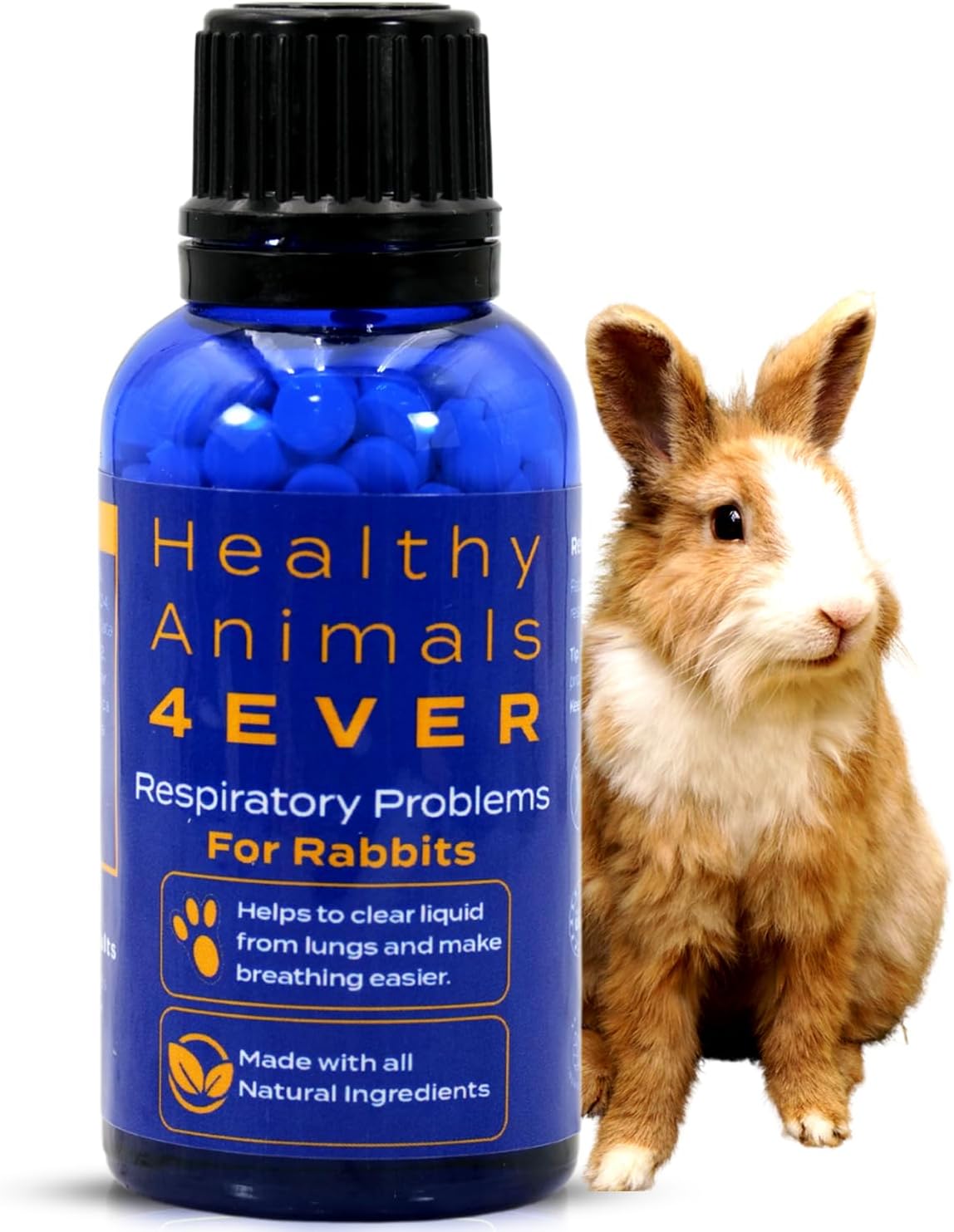 healthyanimals4ever ha4e - rabbit respiratory treatment - support, main product view