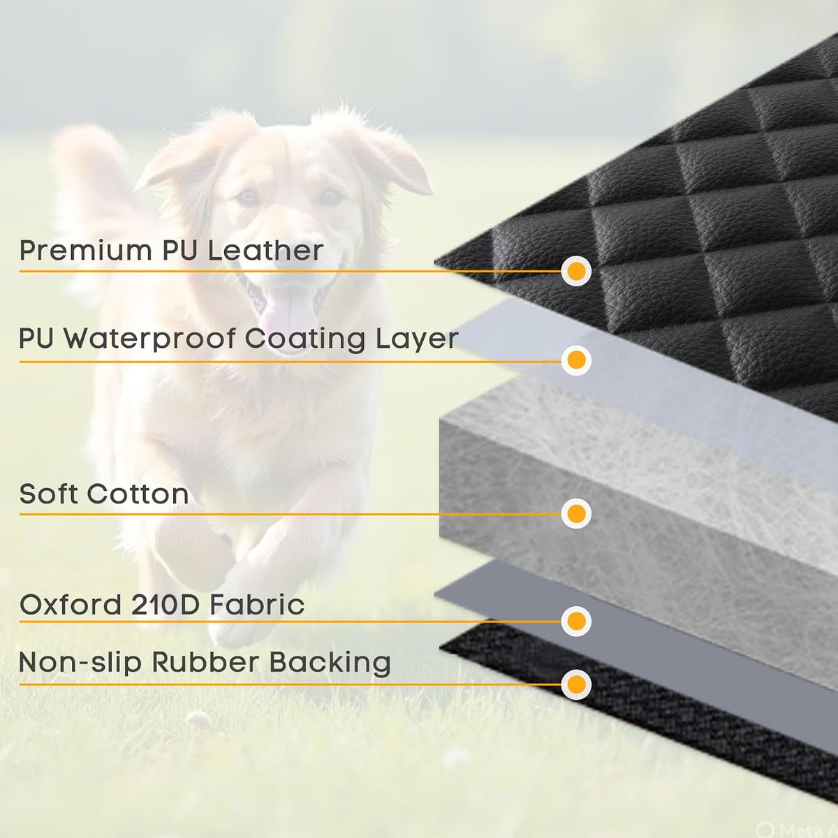 peticon waterproof scratchproof pet bench seat covers for on a desk or shelf