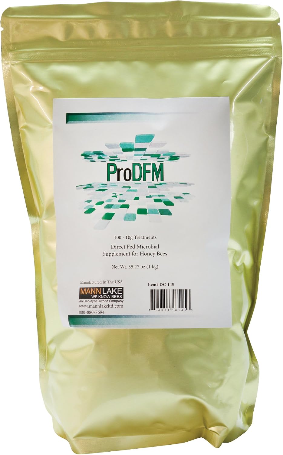 mann lake prodfm probiotic bee supplement, 35.3 oz, main product view