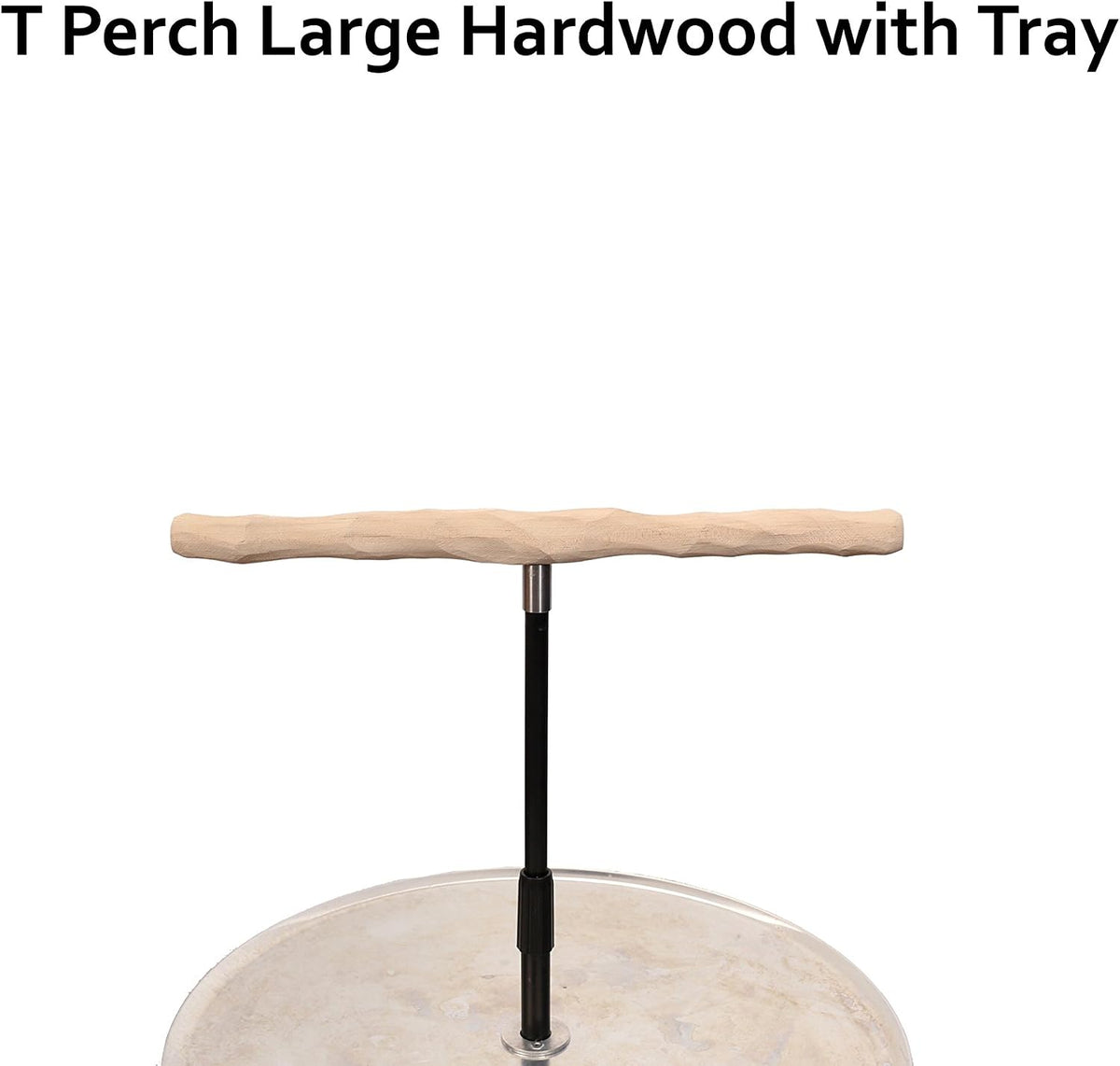 parrot training perch stand with potty tray (t, close-up detail