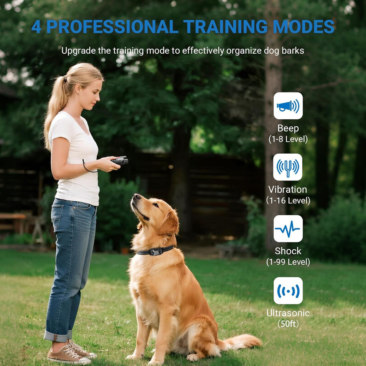 dog shock collar with remote control,ip67 waterproof dog, close-up detail