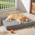 wnpethome outdoor waterproof dog bed large sized, washable, main product view