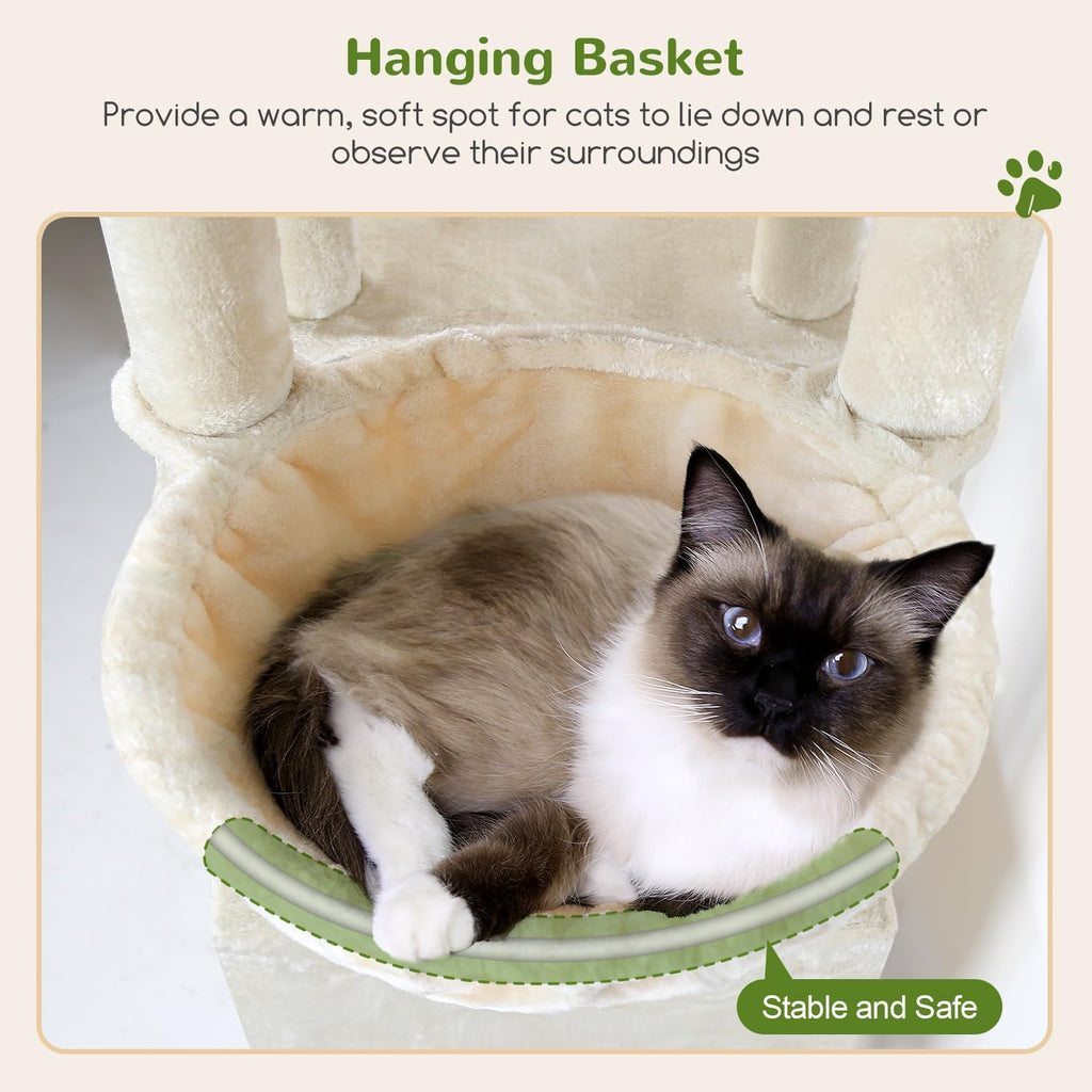 globlazer heavy duty cat trees for big cats, side view