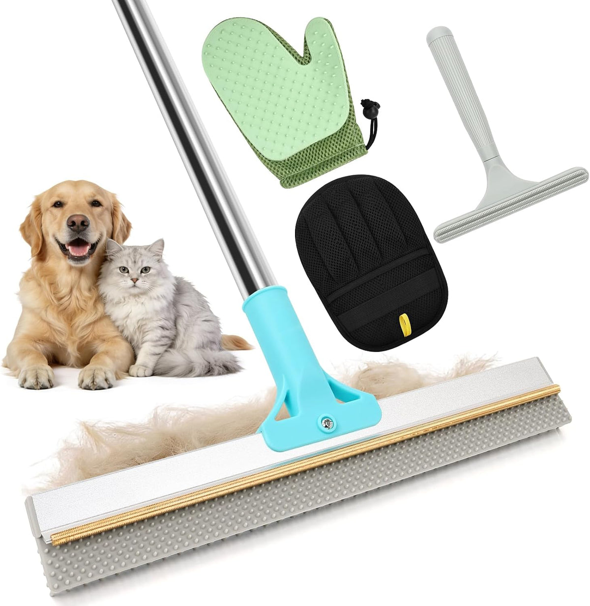 philorn carpet rake for pet hair removal, 4, main product view