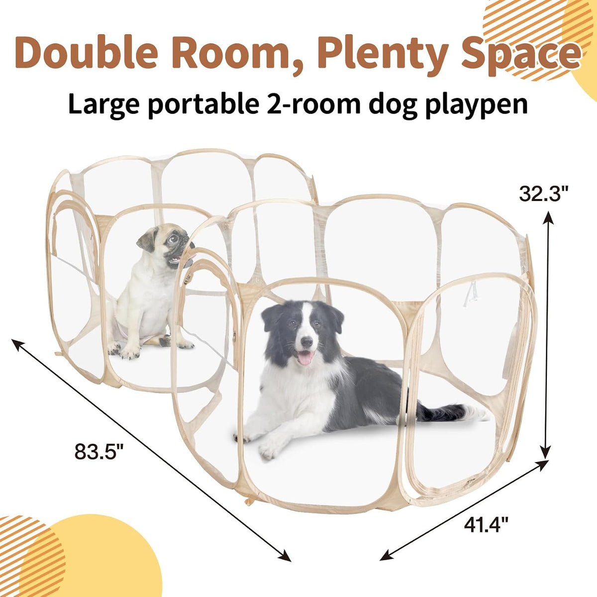cold resistant cat playpen pvc dog playpen puppy on a desk or shelf