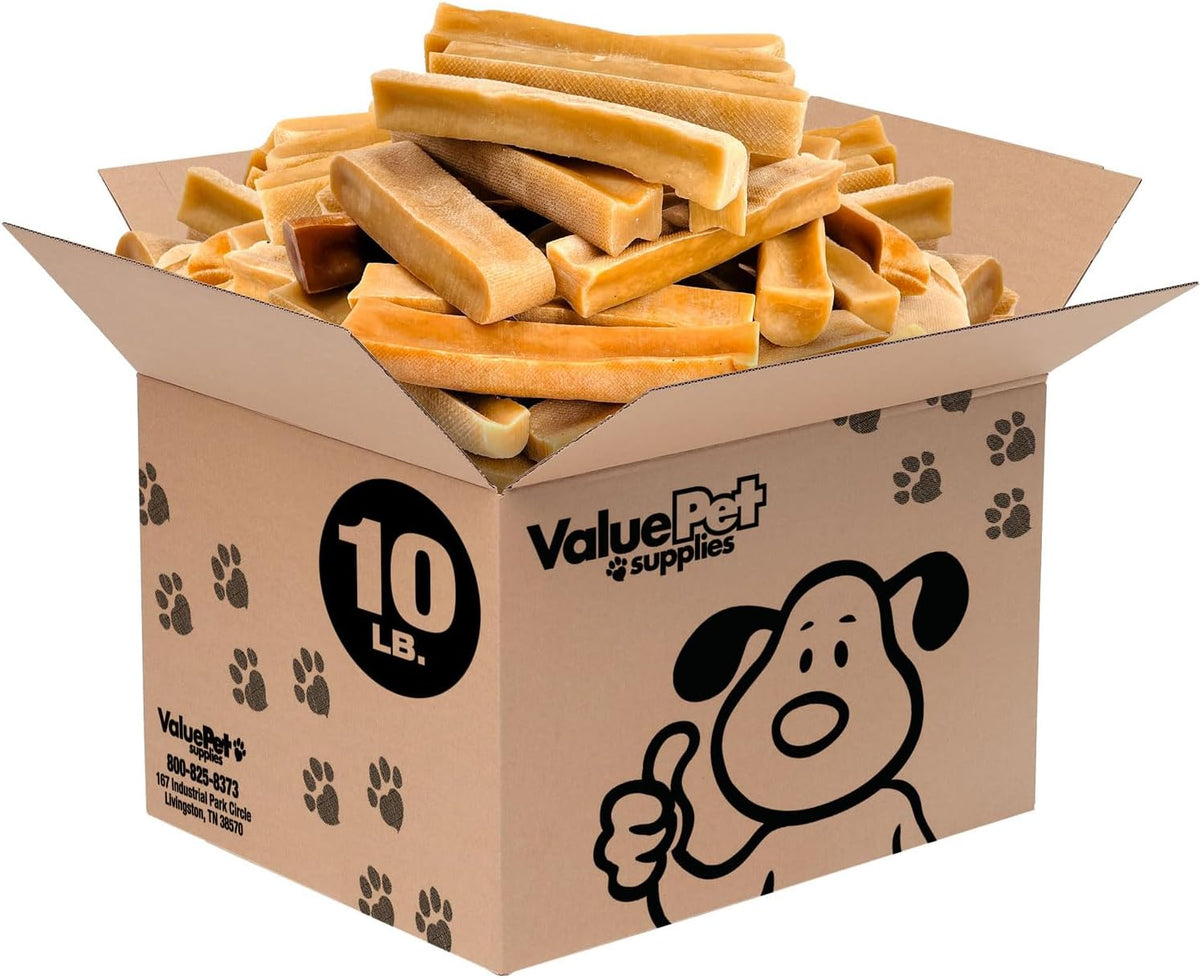 valuebull himalayan yak cheese dog chews, large, 10, main product view