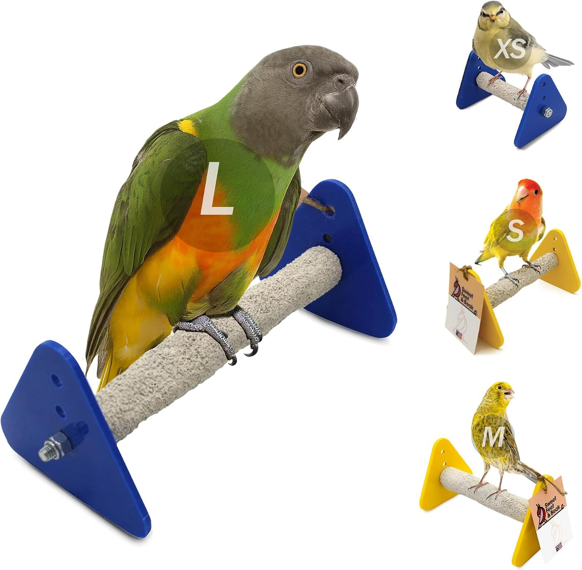 sweet feet and beak baby weaning stand, large, main product view