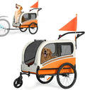 sepnine dog bike trailer, supports up to 110, main product view