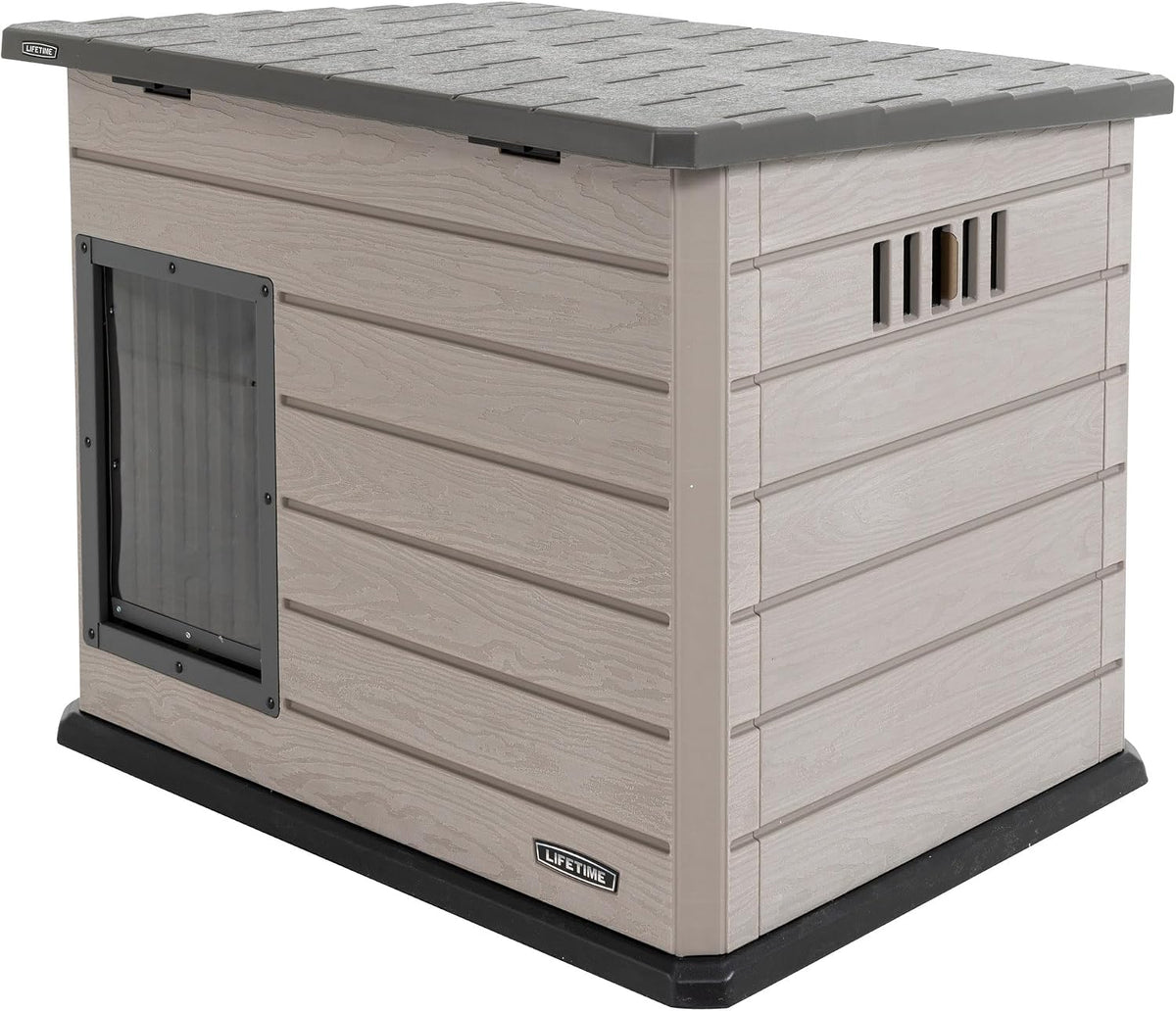 lifetime deluxe dog house, weather protected with adjustable, main product view
