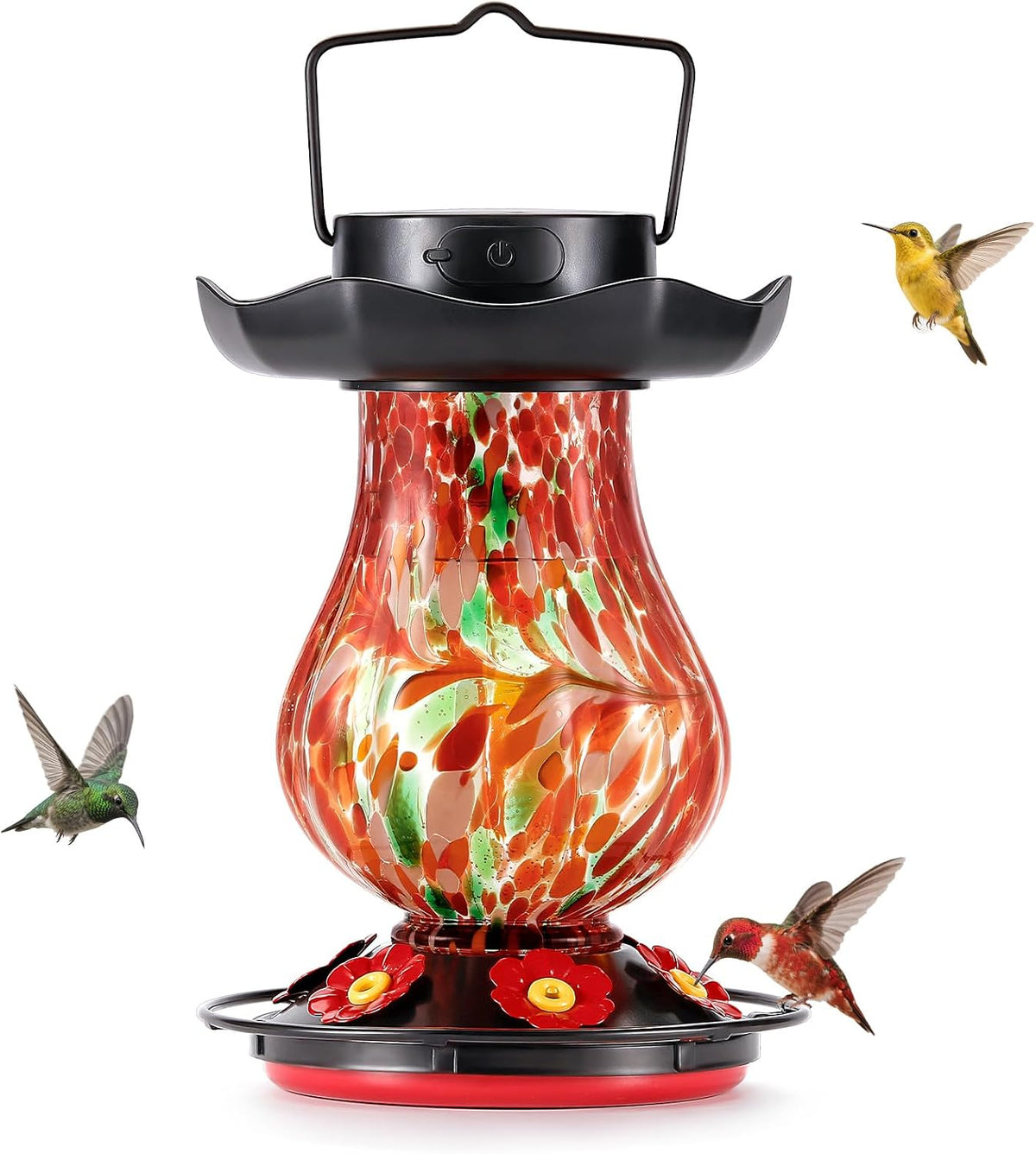 desgully solar hummingbird feeder for outdoor - 25, main product view