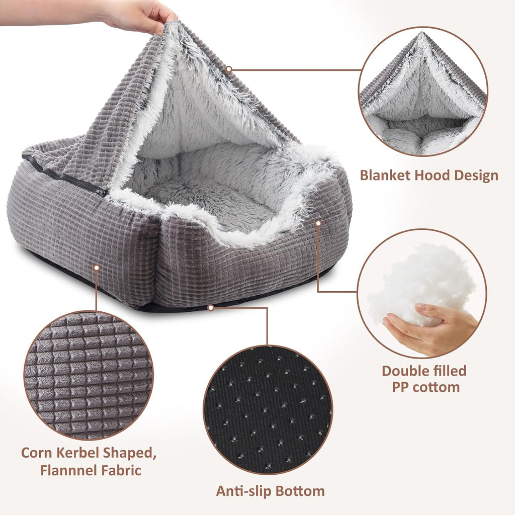 mixjoy dog beds for small medium dogs with, package contents