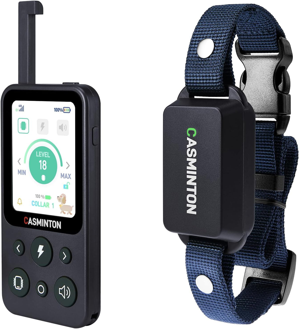 shock collar for dogs [crs01] 126 training levels,4powerful, main product view