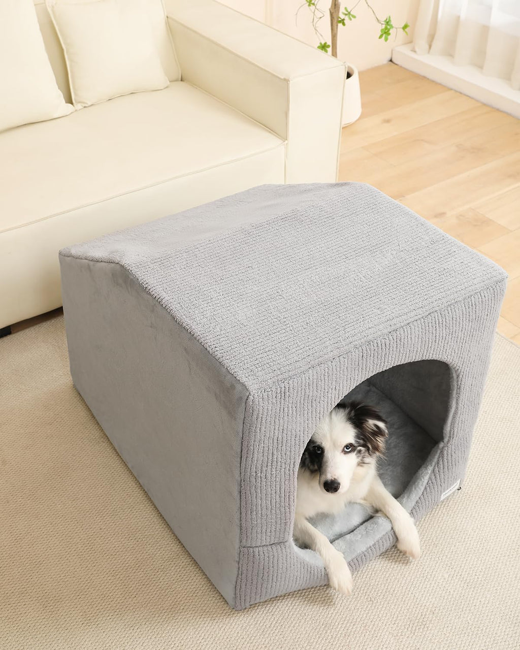 hovicaed indoor dog house large sized dog tent on a desk or shelf