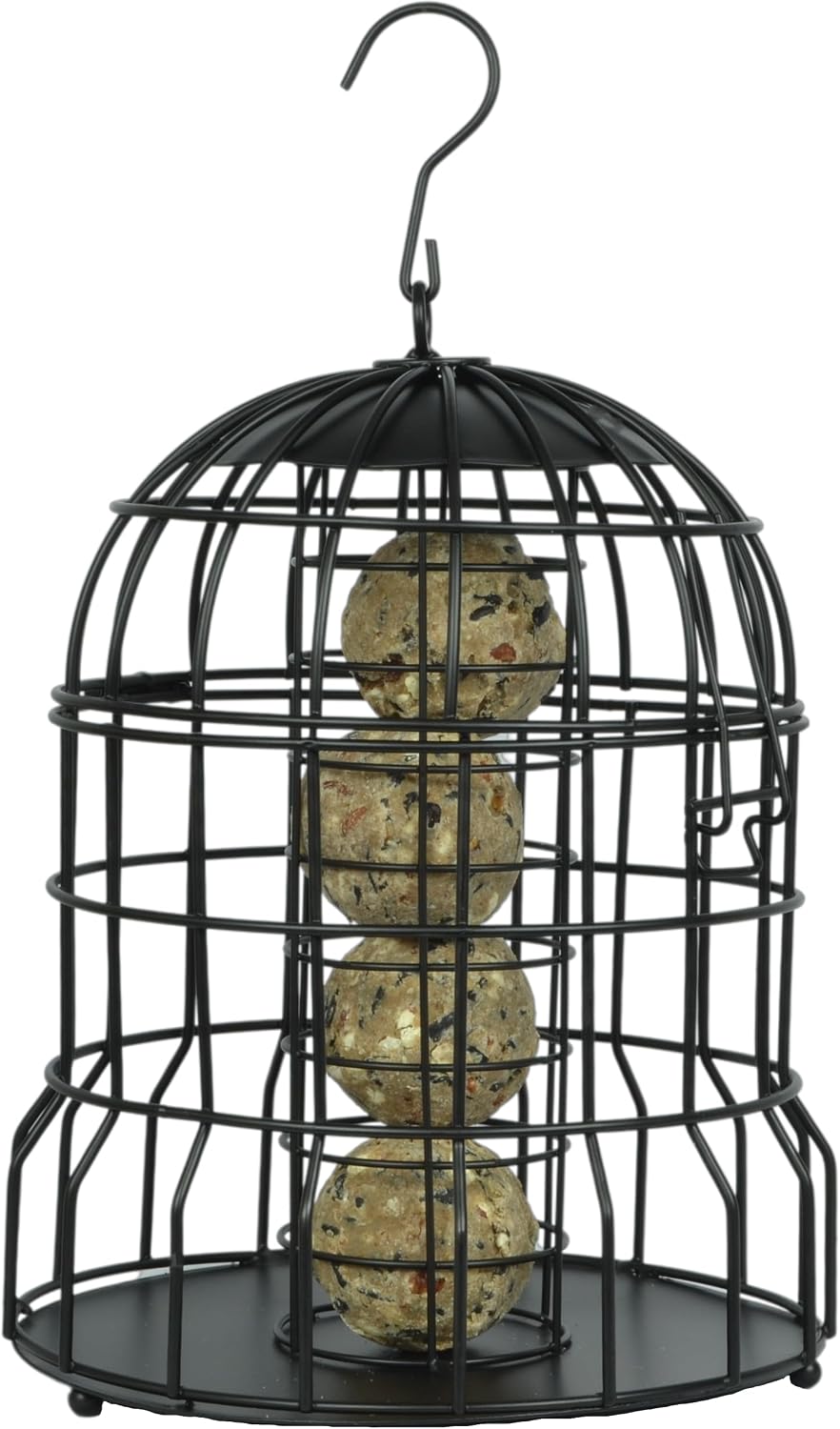 supa premium wild bird cage fat ball feeder, close-up detail