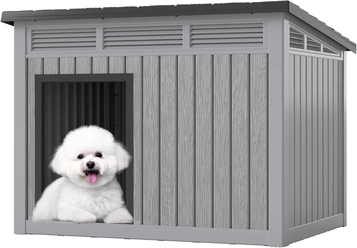 fancyango medium dog house for indoor & outdoor, main product view