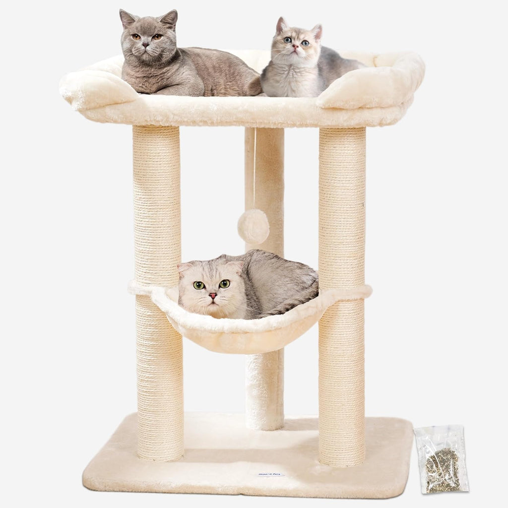 happi n pets cat tree, cat scratching posts, main product view