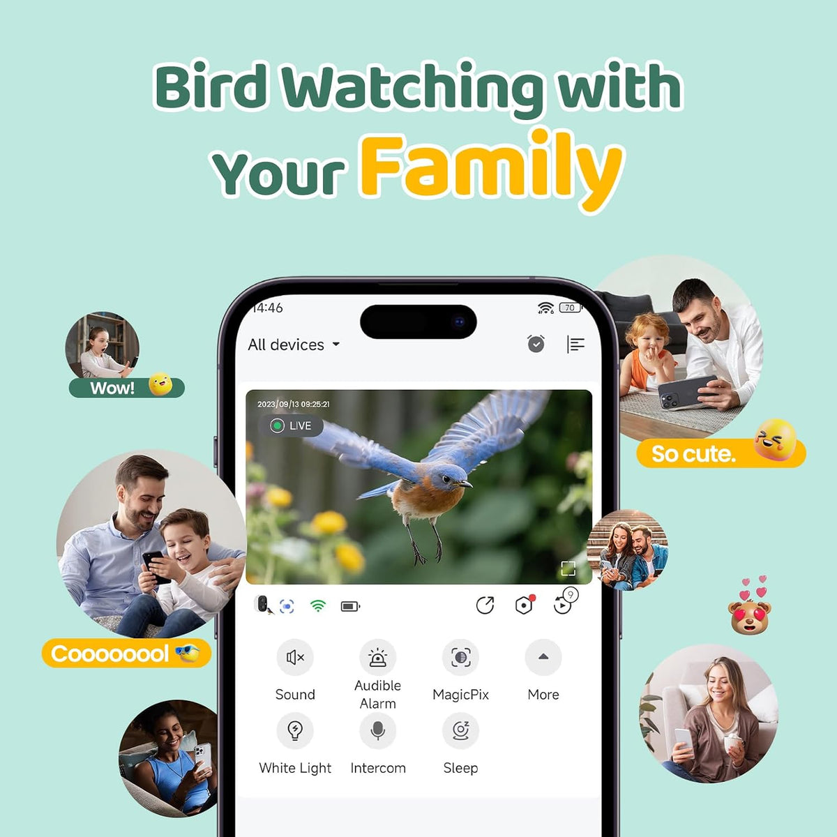 bird feeder with camera outdoor solar: smart birdfeeder showing dimensions