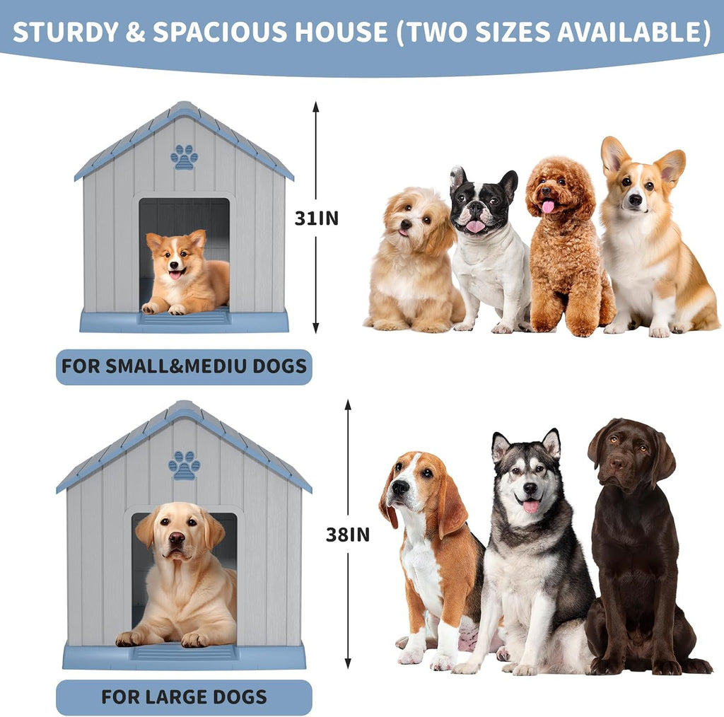 drato dog house indoor outdoor for small to, package contents
