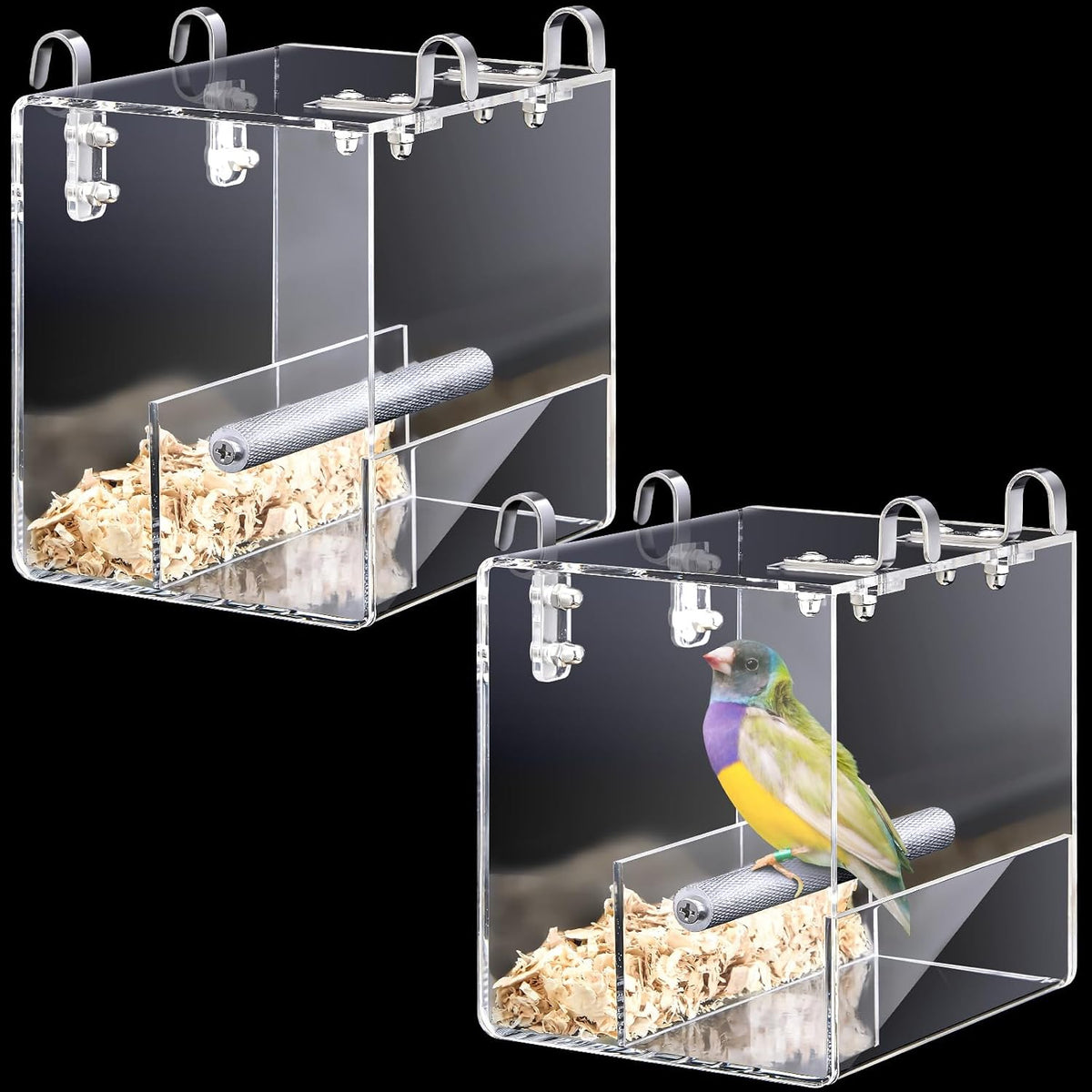 ziliny 2 pieces no mess bird feeder for, main product view