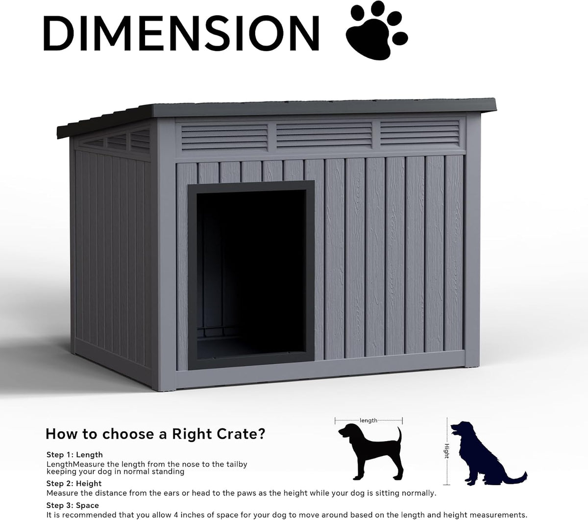 dog house indoor outdoor, waterproof dog house for, package contents