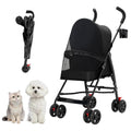 cat stroller foldable lightweight for small dogs cats, main product view