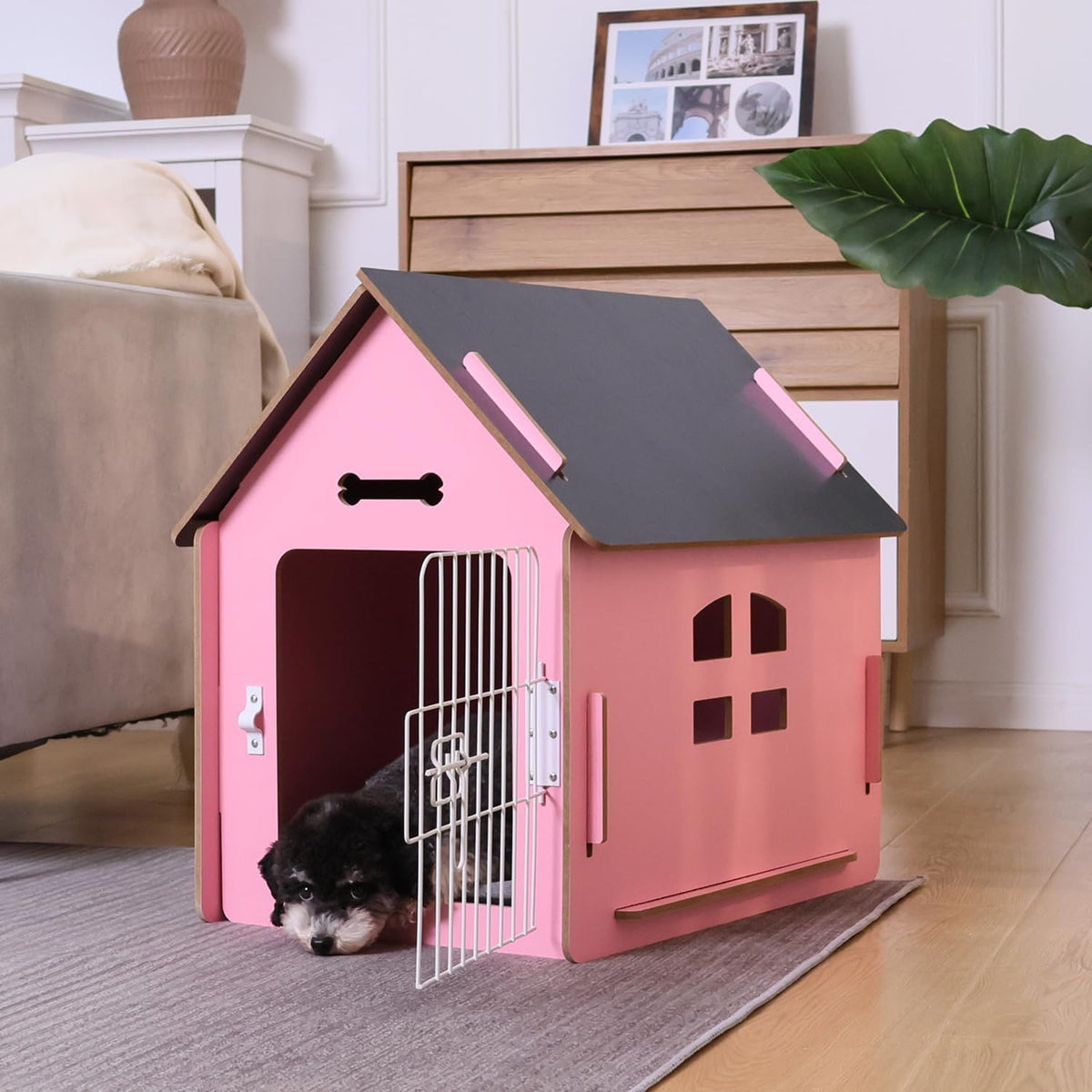 rypetmia indoor dog house for small dogs &, main product view