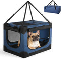 24 inch collapsible soft dog crate for small, main product view