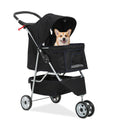 fdw pet stroller 3-wheel durable foldable cat dog, main product view